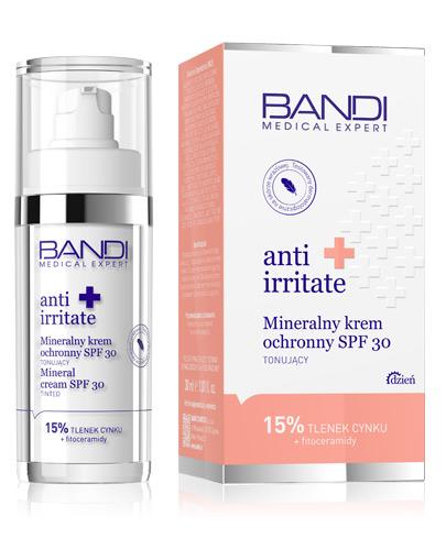 Bandi Anti Irritate Mineralny krem ochronny SPF 30 tonujący - 30 ml - cena, opinie, właściwości  zdjęcie