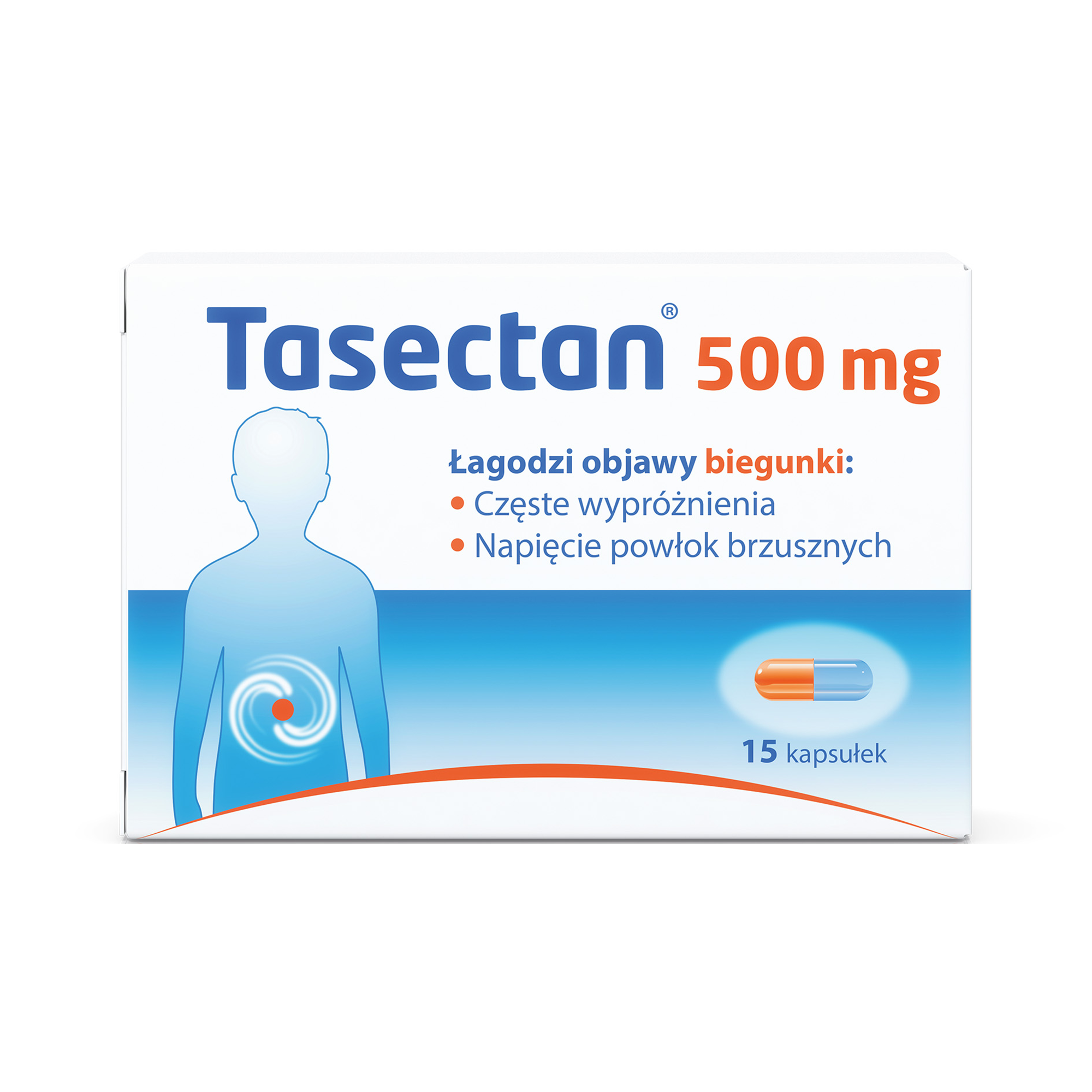 Tasectan 500mg 15 kapsułek zdjęcie