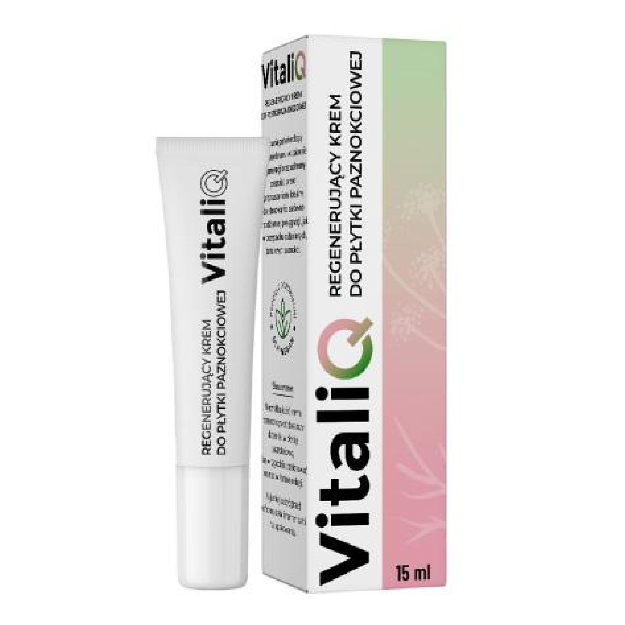 BioceriQ Pharma VitaliQ Regenerujący krem do płytki paznokciowej, 15 ml zdjęcie