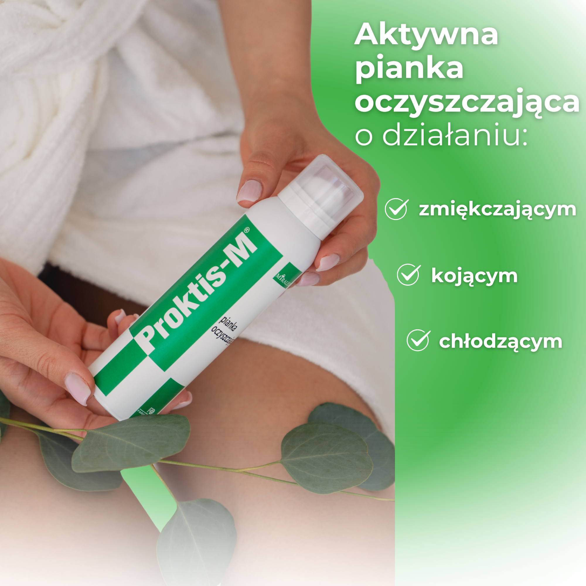 Proktis-M aktywna pianka oczyszczająca 150 ml