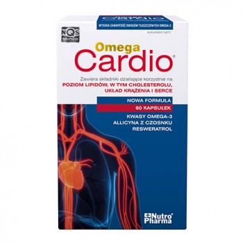 NutroPharma Omega Cardio 60 kapsułek 