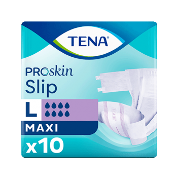 Tena ProSkin Slip Maxi pieluchomajtki rozmiar L 10 sztuk zdjęcie