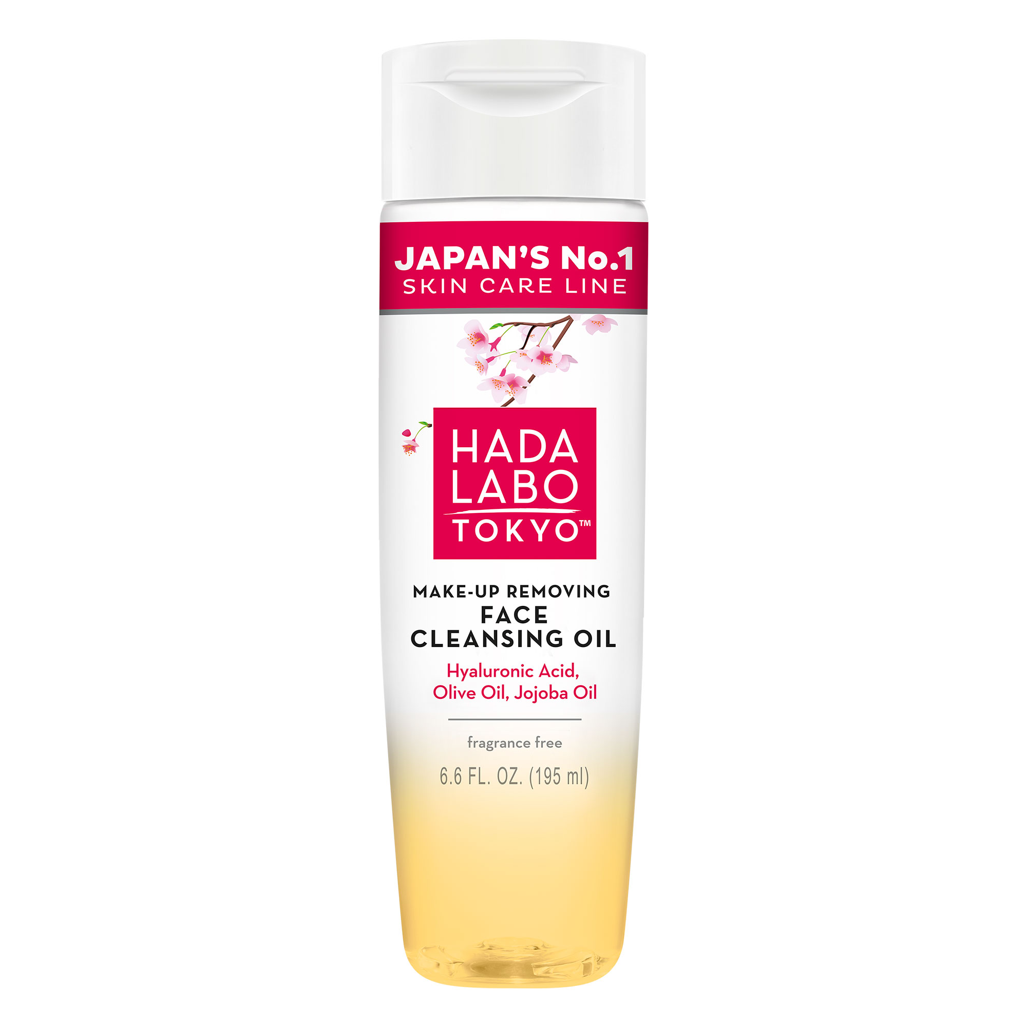 Hada Labo Tokyo, Make-Up Removing Face Cleansing Oil, nawilżający olejek do oczyszczania i demakijażu, 195 ml zdjęcie