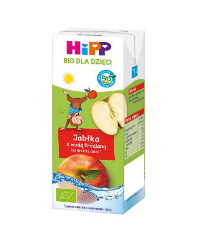 Hipp Jabłka z wodą źródlaną od 1 r.ż. - 200 ml - cena, opinie, stosowanie zdjęcie