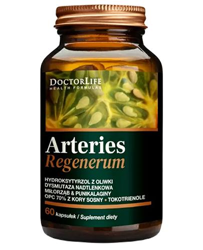DOCTOR LIFE Arteries Regenerum, 60 kaps., cena opinie, wskazania zdjęcie