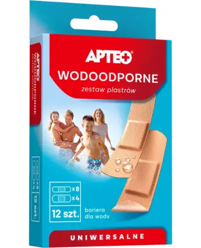 APTEO Wodoodporne zestaw plastrów 12 sztuk zdjęcie
