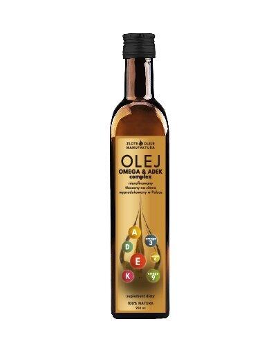 Złote oleje Olej Omega & ADEK, 250 ml zdjęcie