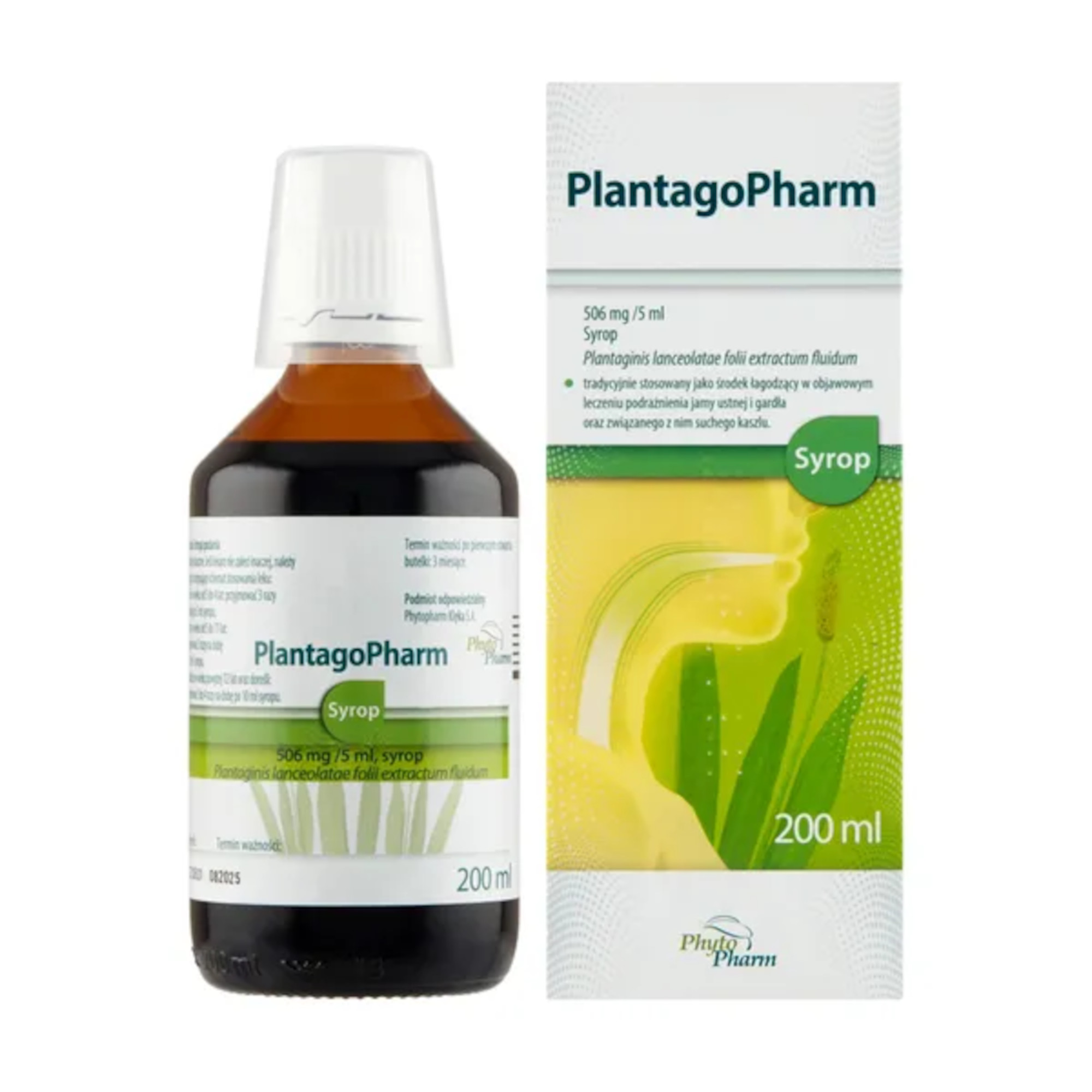 PlantagoPharm syrop 200 ml zdjęcie
