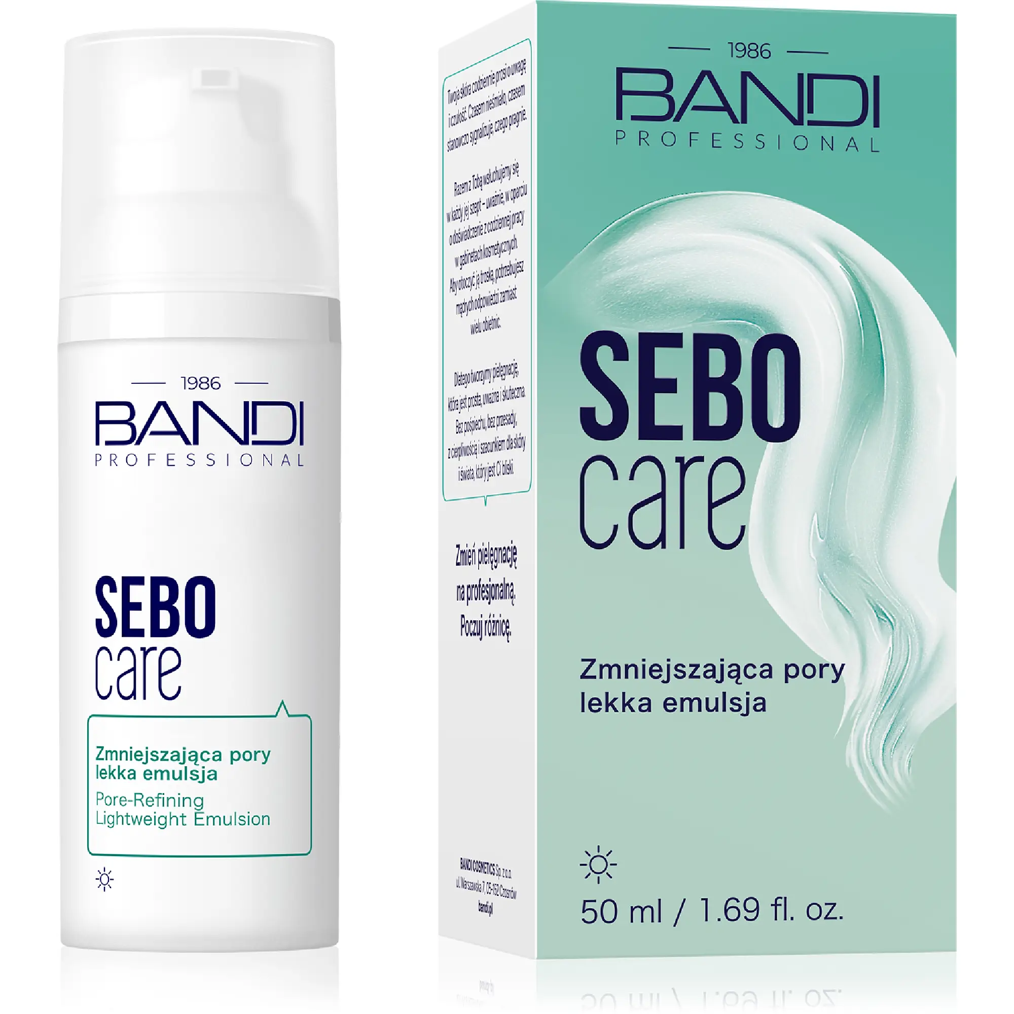 Bandi Sebo Care Zmniejszająca pory lekka emulsja, 50 ml zdjęcie