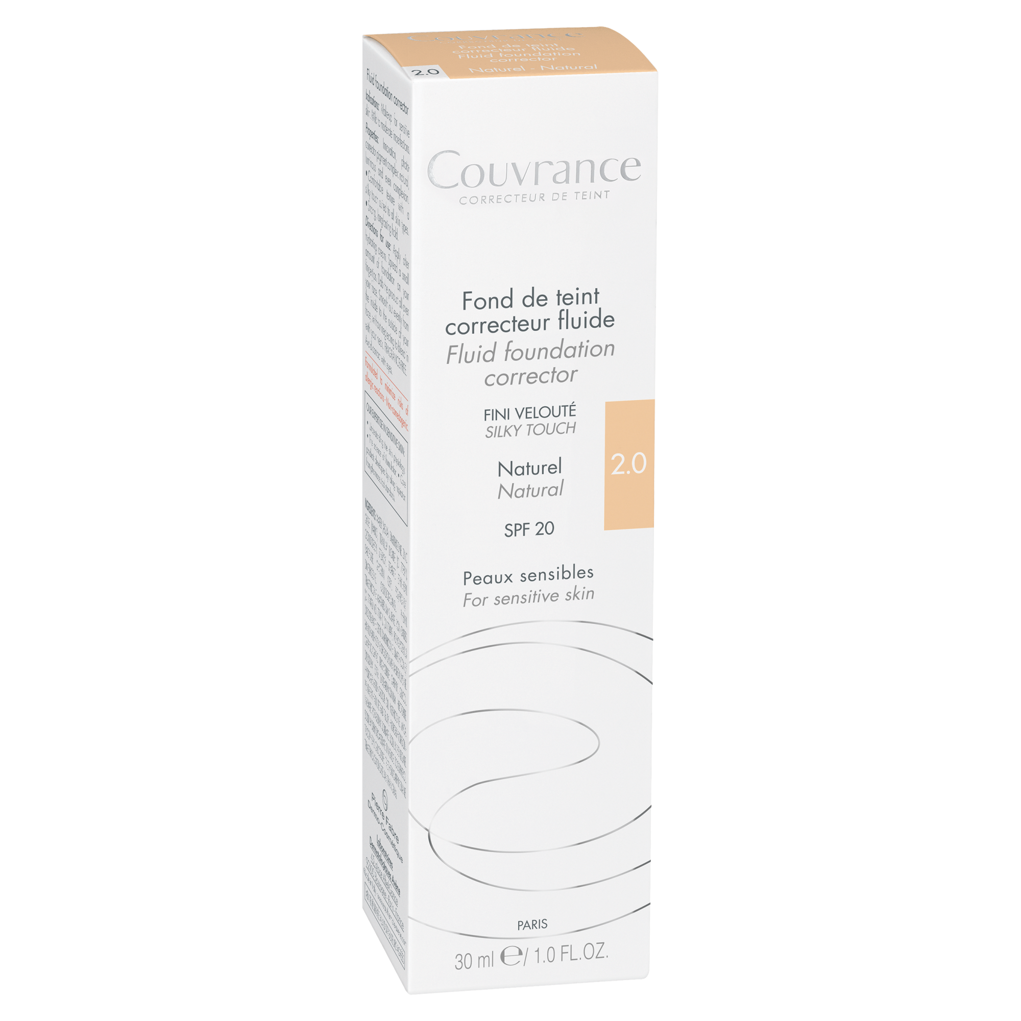Avene Courvance Fluid korygujący SPF20 naturalny (02), 30 ml zdjęcie