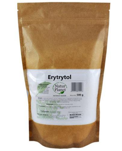 Natur Planet Erytrytol - 500 g - cena, opinie, stosowanie zdjęcie