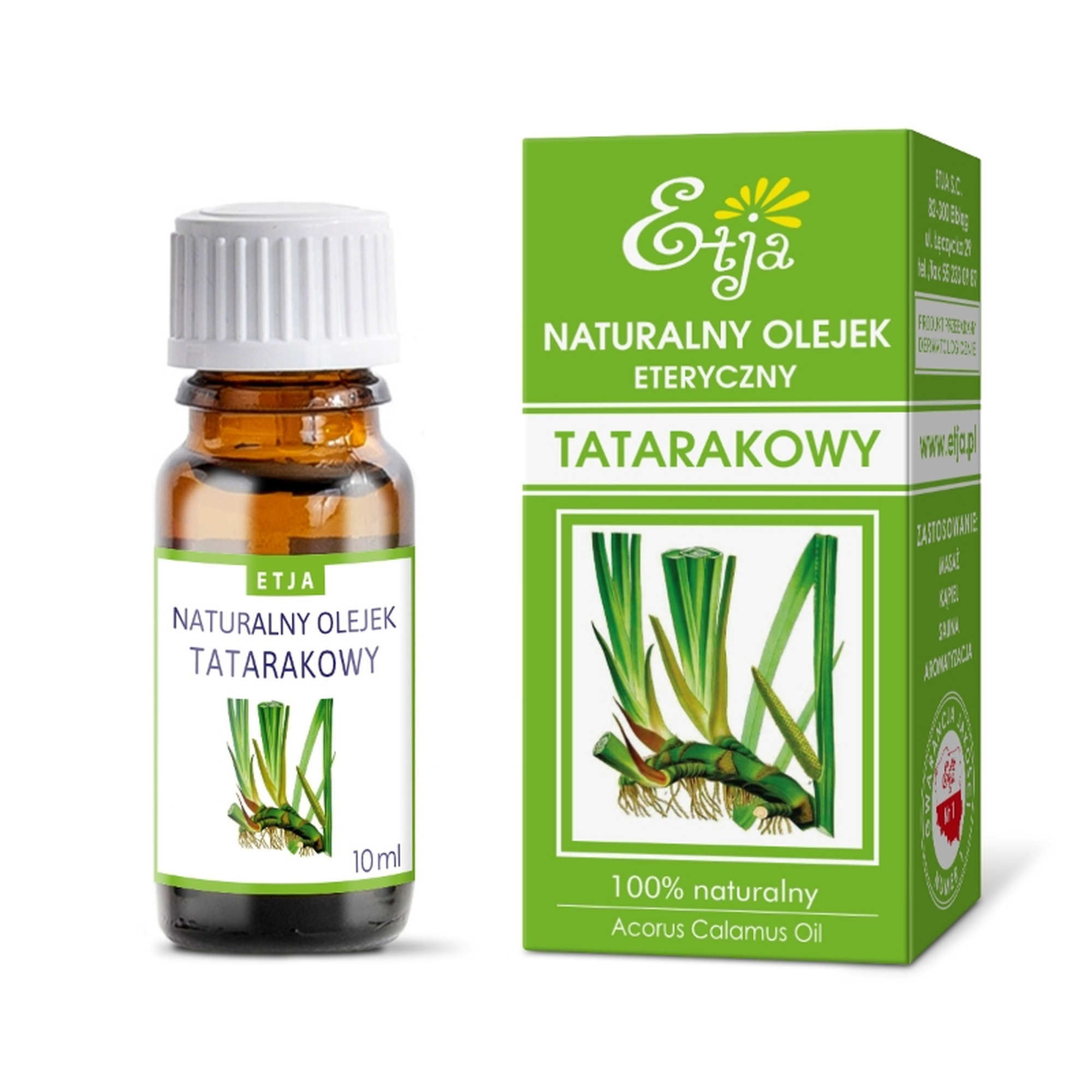 ETJA Naturalny oejek eteryczny tatarakowy - 10 ml zdjęcie