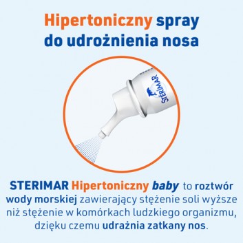 STERIMAR BABY Hipertoniczny wzbogacony miedzią - 50 ml