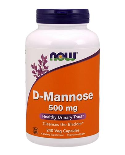 Now Foods D-Mannose, 240 kaps., cena, opinie, właściwości zdjęcie