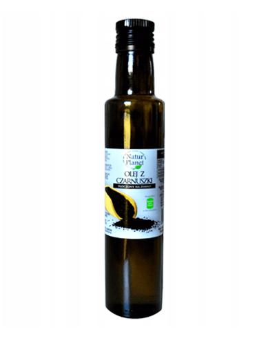 NATUR PLANET Olej z czarnuszki nierafinowany - 500 ml Na odporność, alergie i problemy skórne - cena, opinie, stosowanie  zdjęcie