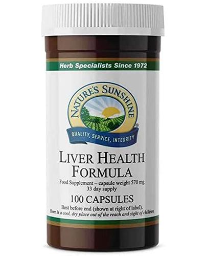 Nature's Sunshine Liver health formuła suplement diety - 100 kaps. - cena, opinie, wskazania zdjęcie