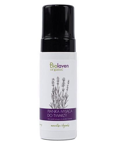 BIOLAVEN Łagodząca Pianka Myjąca do Twarzy Olej z Pestek Winogron & Ekstrakt z Lawendy - 150 ml  zdjęcie