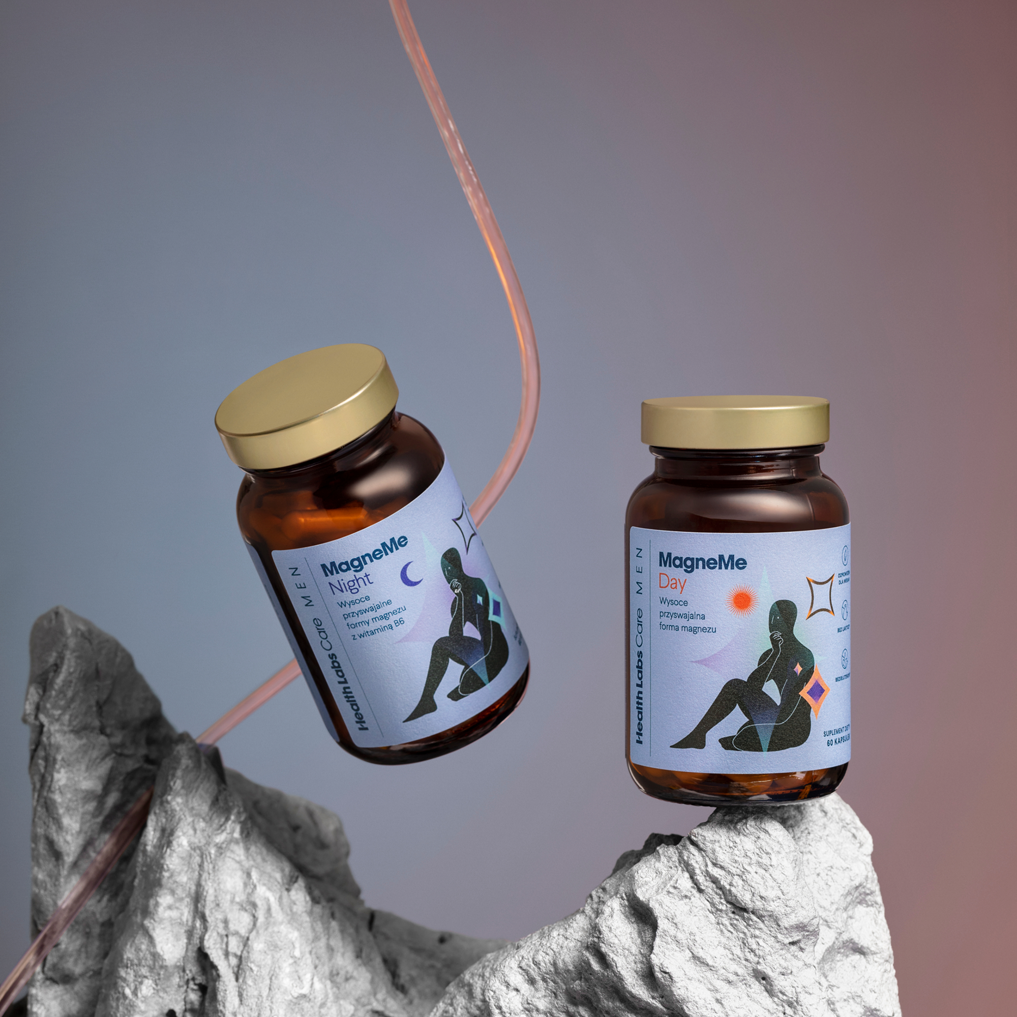 Health Labs Care, MagneMe Men, 120 kapsułek