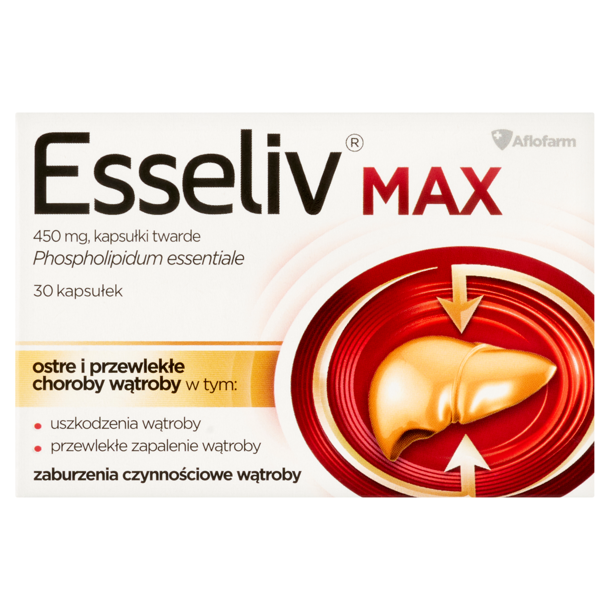Esseliv Max, 450 mg, kapsułki twarde, 30 sztuk zdjęcie