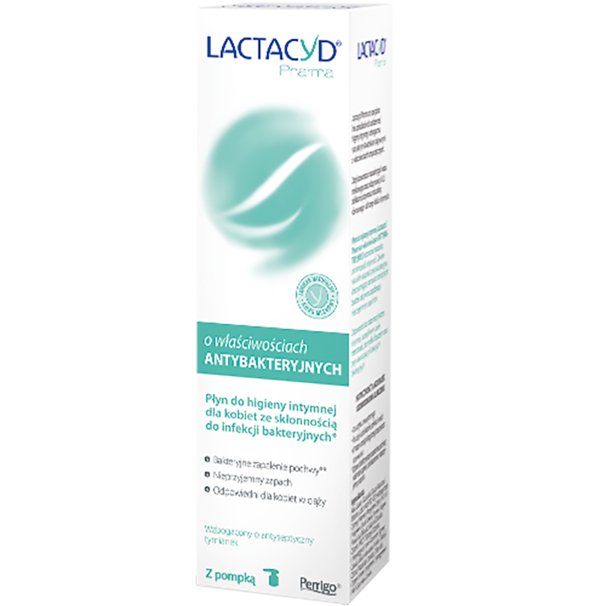 Lactacyd Pharma, antybakteryjny płyn ginekologiczny, ochronny, z pompką, 250 ml zdjęcie