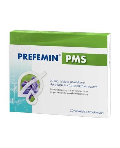 Prefemin PMS, 20 mg, tabletki powlekane, 30 sztuk zdjęcie