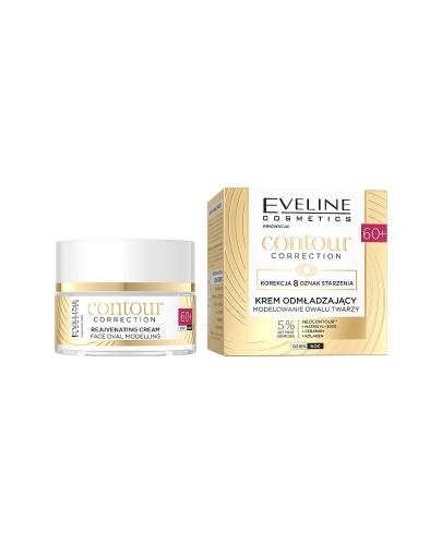 Eveline Contour correction Krem odmładzający, modelujący owal twarzy 60+, 50 ml zdjęcie