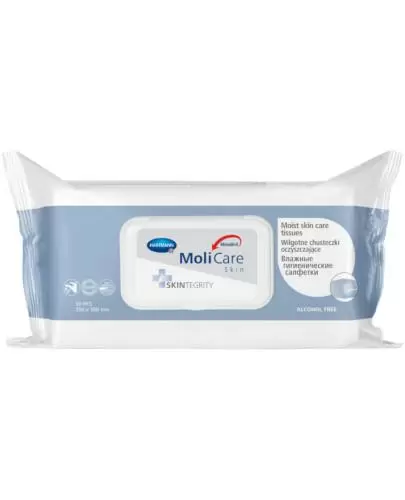 Hartmann MoliCare Skin Moist Care wilgotne chusteczki do pielęgnacji 50 sztuk zdjęcie