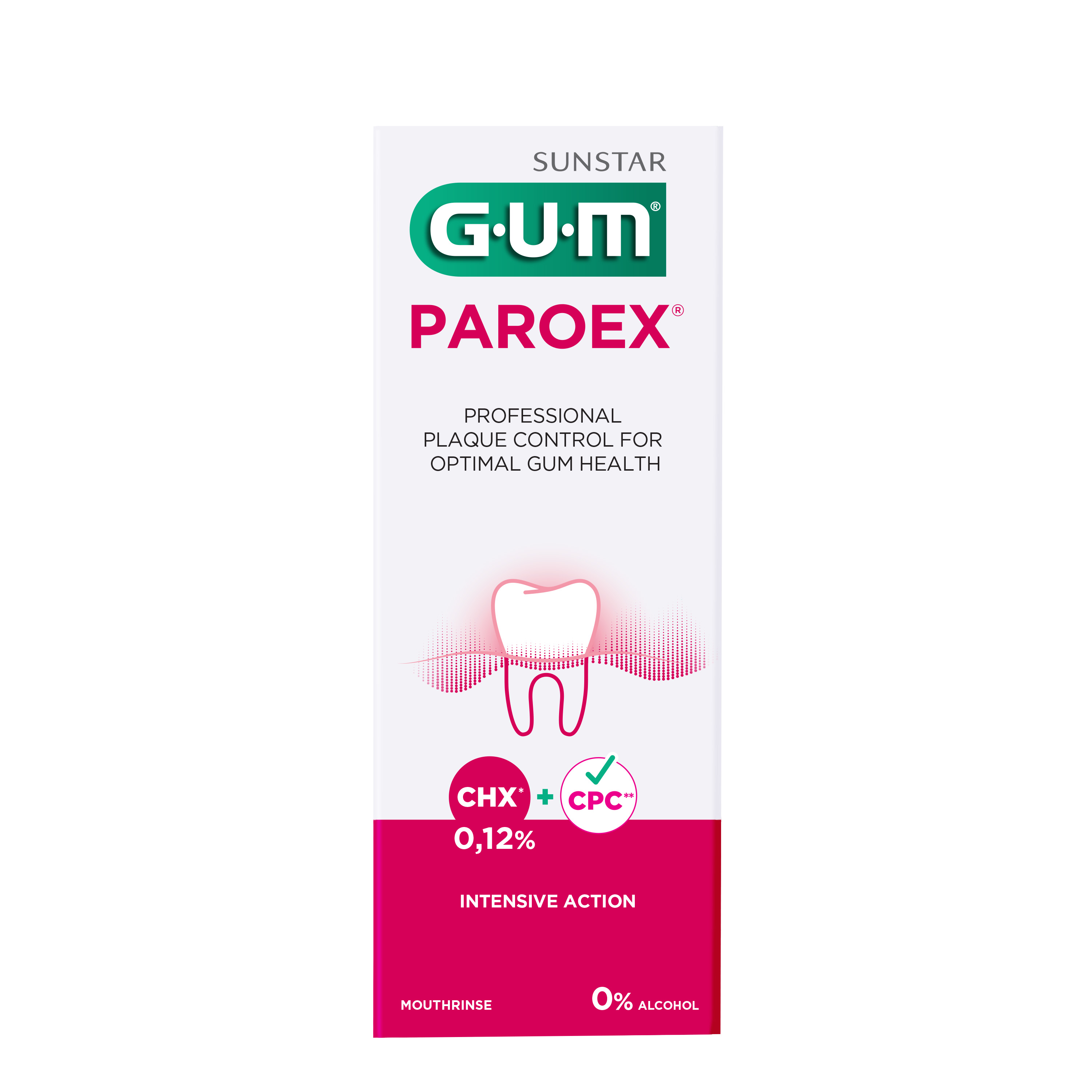 GUM Paroex 0,12% CHX płyn do płukania jamy ustnej 300 ml zdjęcie