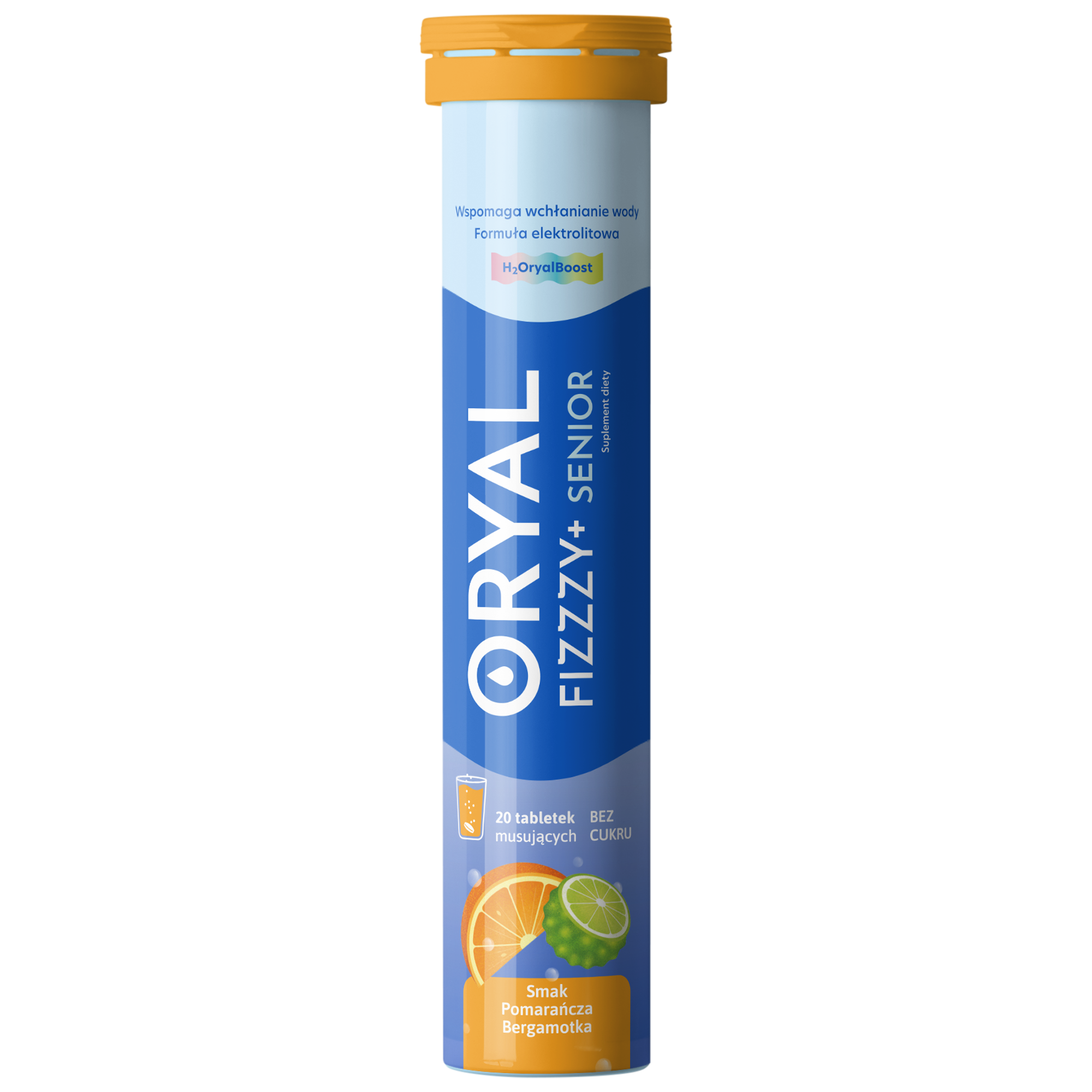 Oryal Fizzzy+ Senior, tabletki musujące, 20 sztuk zdjęcie