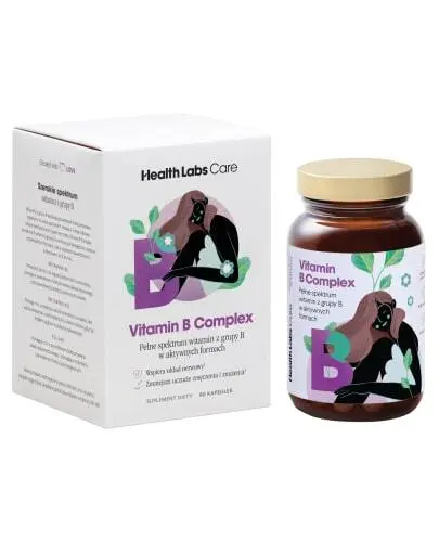 Health Labs Care Vitamin B Complex 60 kapsułek