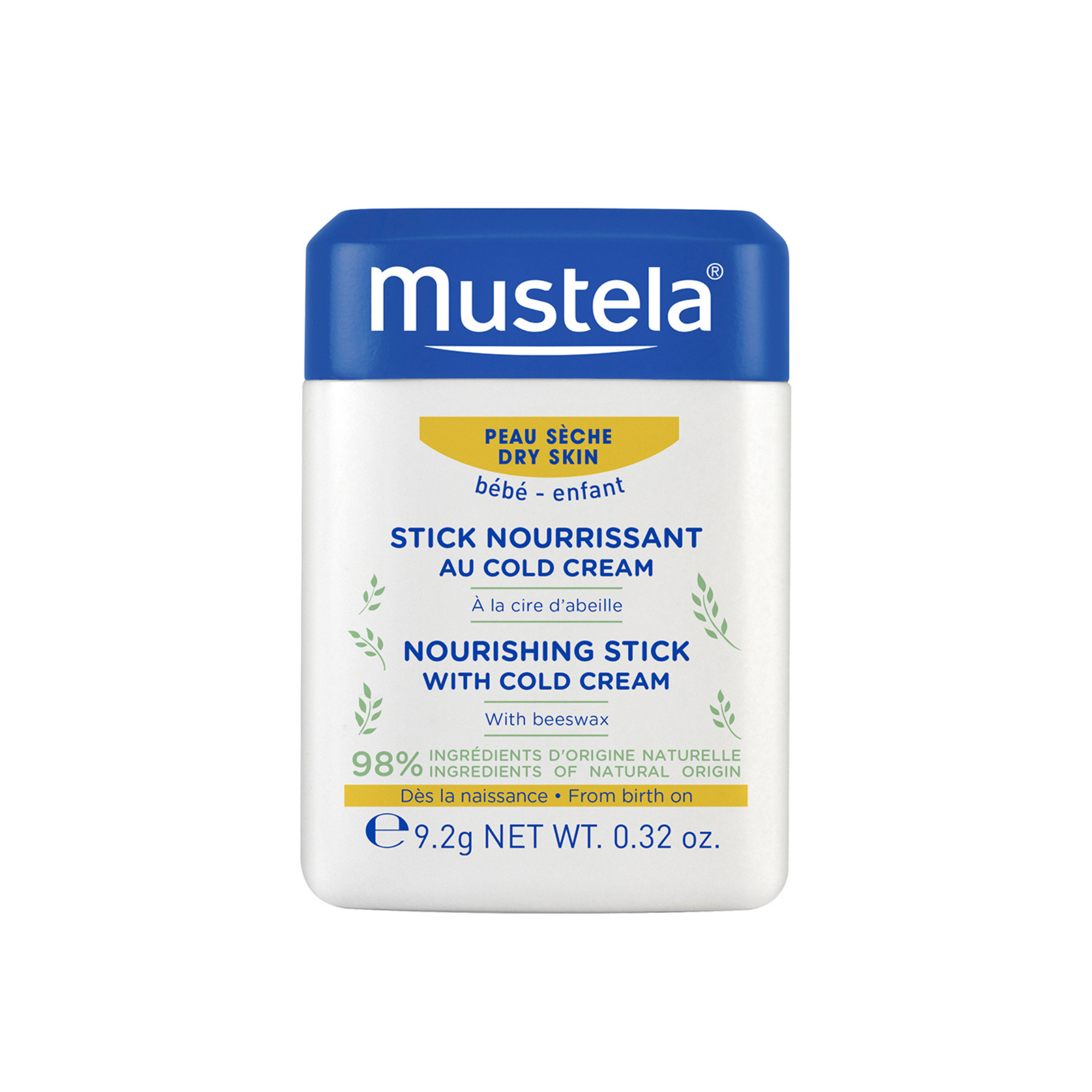 Mustela Sztyft ochronny z Cold Cream, 9,2 g zdjęcie