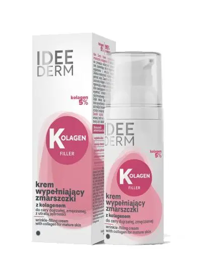 Idee Derm Krem wypełniający zmarszczki z kolagenem 5%, 50 ml zdjęcie