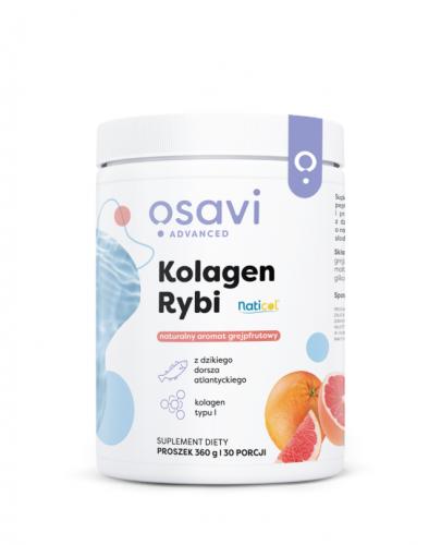 Osavi Kolagen Rybi naturalny aromat grejpfrutowy 360 g zdjęcie