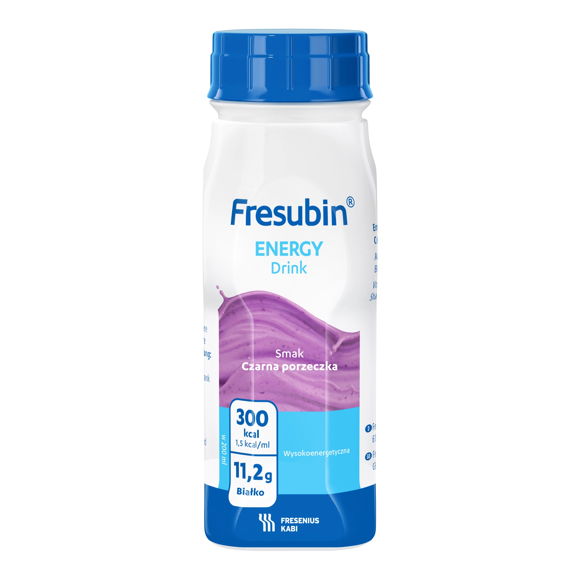 Fresubin Energy Drink smak czarna porzeczka 4 x 200 ml zdjęcie