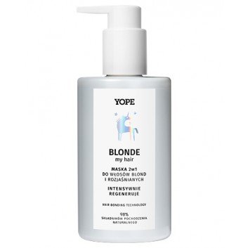 Yope Blonde maska 2w1 do włosów blond i rozjaśnianych 300 ml