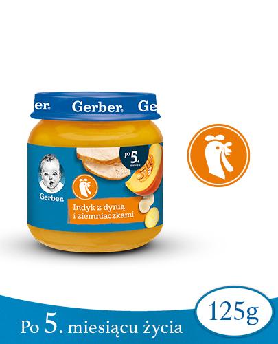 GERBER Obiadek indyk z dynią i ziemniaczkami po 5 miesiącu - 125 g zdjęcie