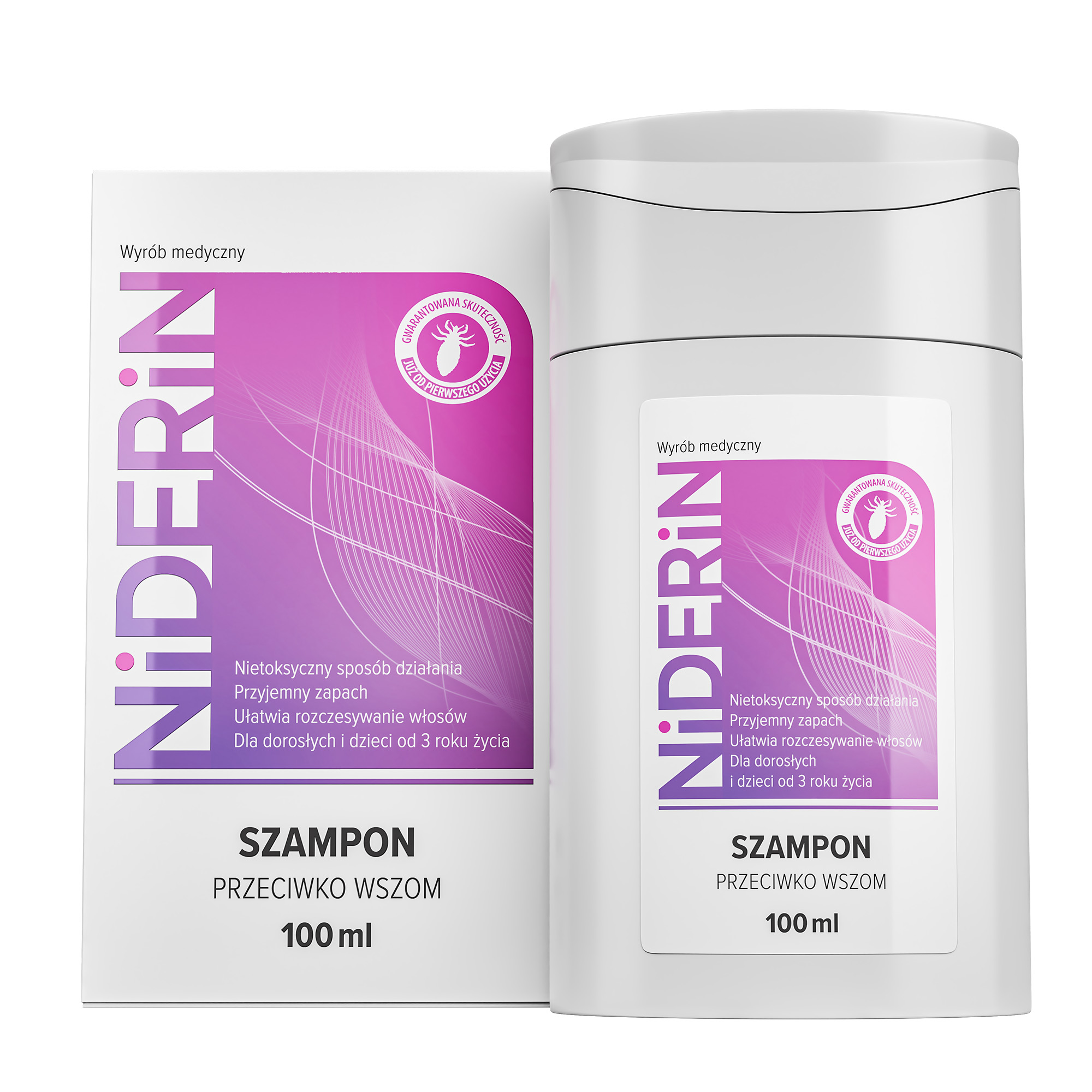 Niderin Szampon przeciwko wszom, 100 ml zdjęcie