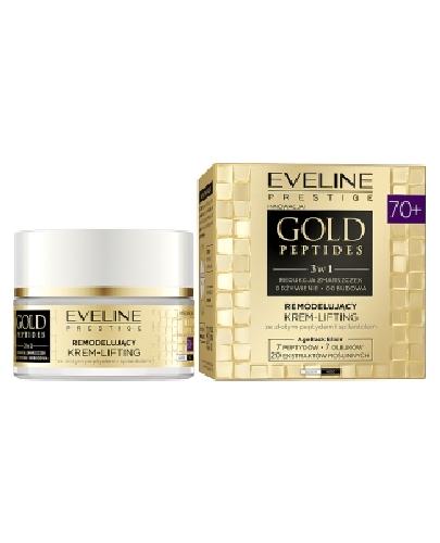 EVELINE COSMETICS Gold Peptides Remodelujący krem-lifting 70+, 50 ml zdjęcie