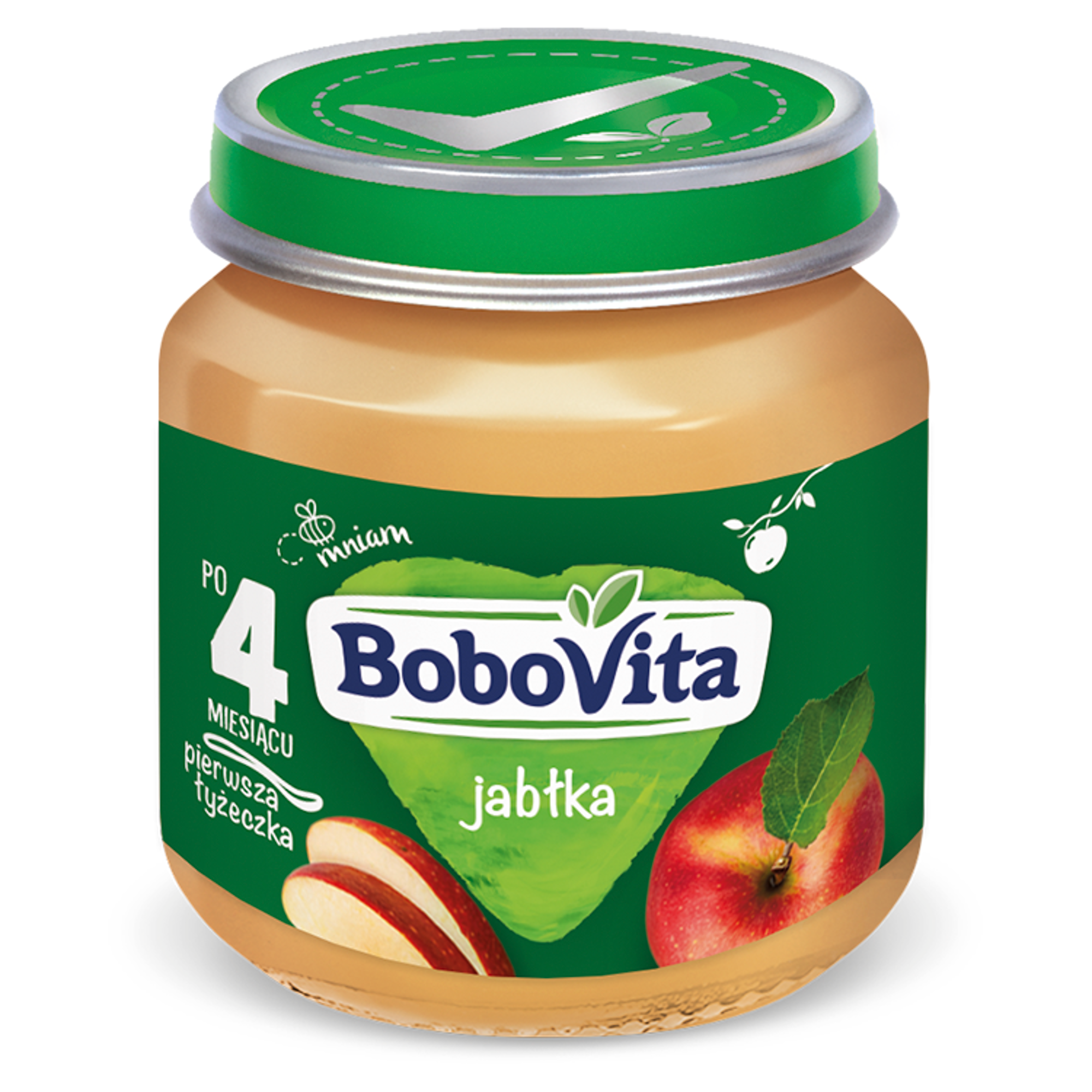 BOBOVITA Jabłko po 4 m-cu - 125 g - cena, opinie, właściwości zdjęcie