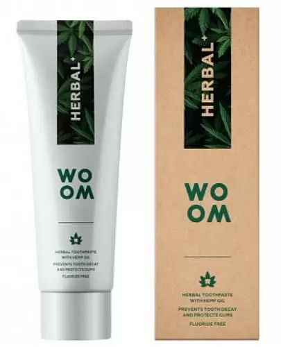 Woom Herbal+ pasta do zębów 75 ml zdjęcie