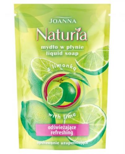 Joanna Naturia, mydło w płynie Limonka zapas, 300 ml zdjęcie