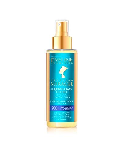 Eveline Cosmetics Egyptian Miracle Intensywnie ujędrniający olejek do biustu i ciała, 150 ml, cena, opinie, właściwości zdjęcie