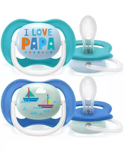 Avent Philips Ultra Air smoczek uspokajający 6-18m 2 sztuki [SCF080/03] zdjęcie