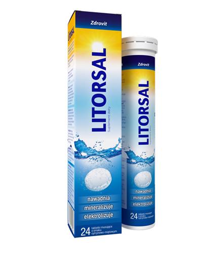 Zdrovit Litorsal, tabletki musujące, 24 sztuk zdjęcie