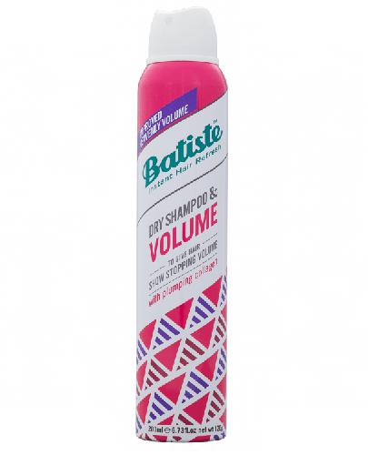 Batiste Volume Suchy szampon zwiększający objętość włosów z kolagenem i keratyną - 200 ml - cena, opinie, właściwości zdjęcie