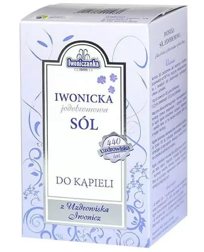 Iwonicka sól jodobromowa do kąpieli 1 kg zdjęcie