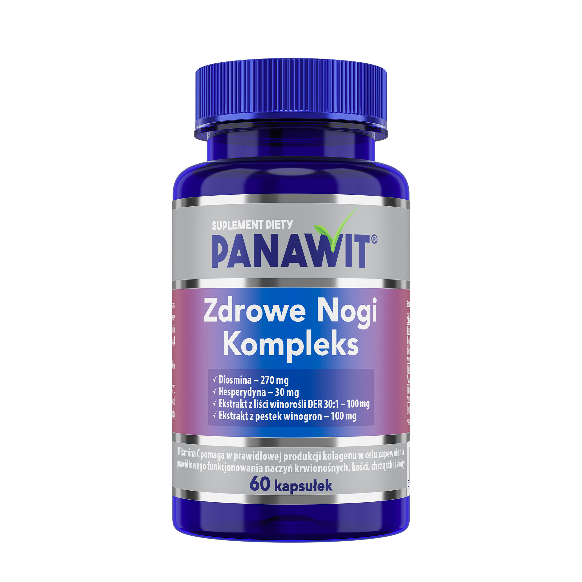 Panawit Zdrowe Nogi Kompleks, kapsułki, 60 sztuk zdjęcie
