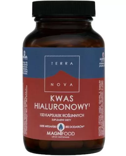 Terranova Kwas hialuronowy, 100 kaps., cena, opinie, właściwości zdjęcie
