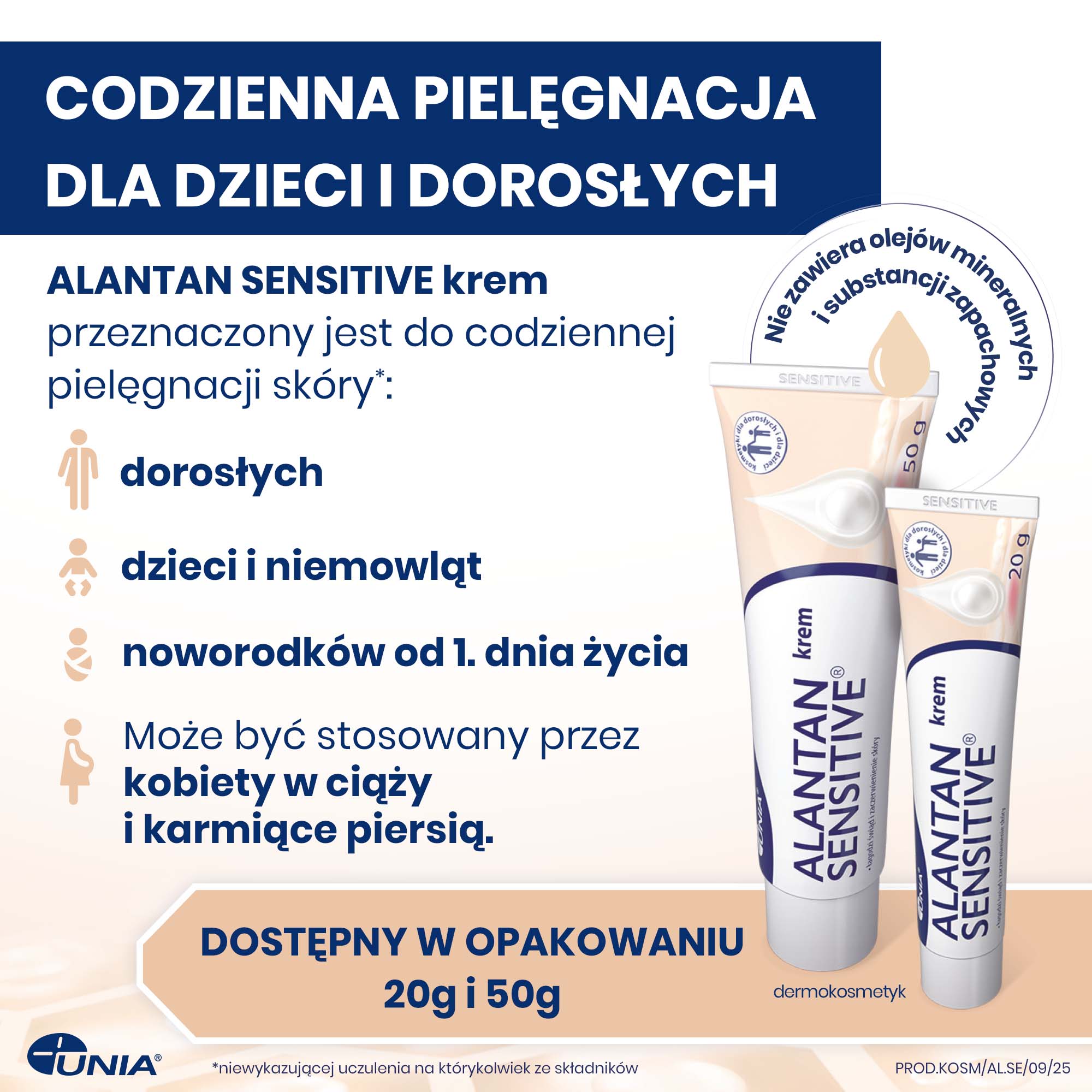 Alantan Sensitive krem 20 g