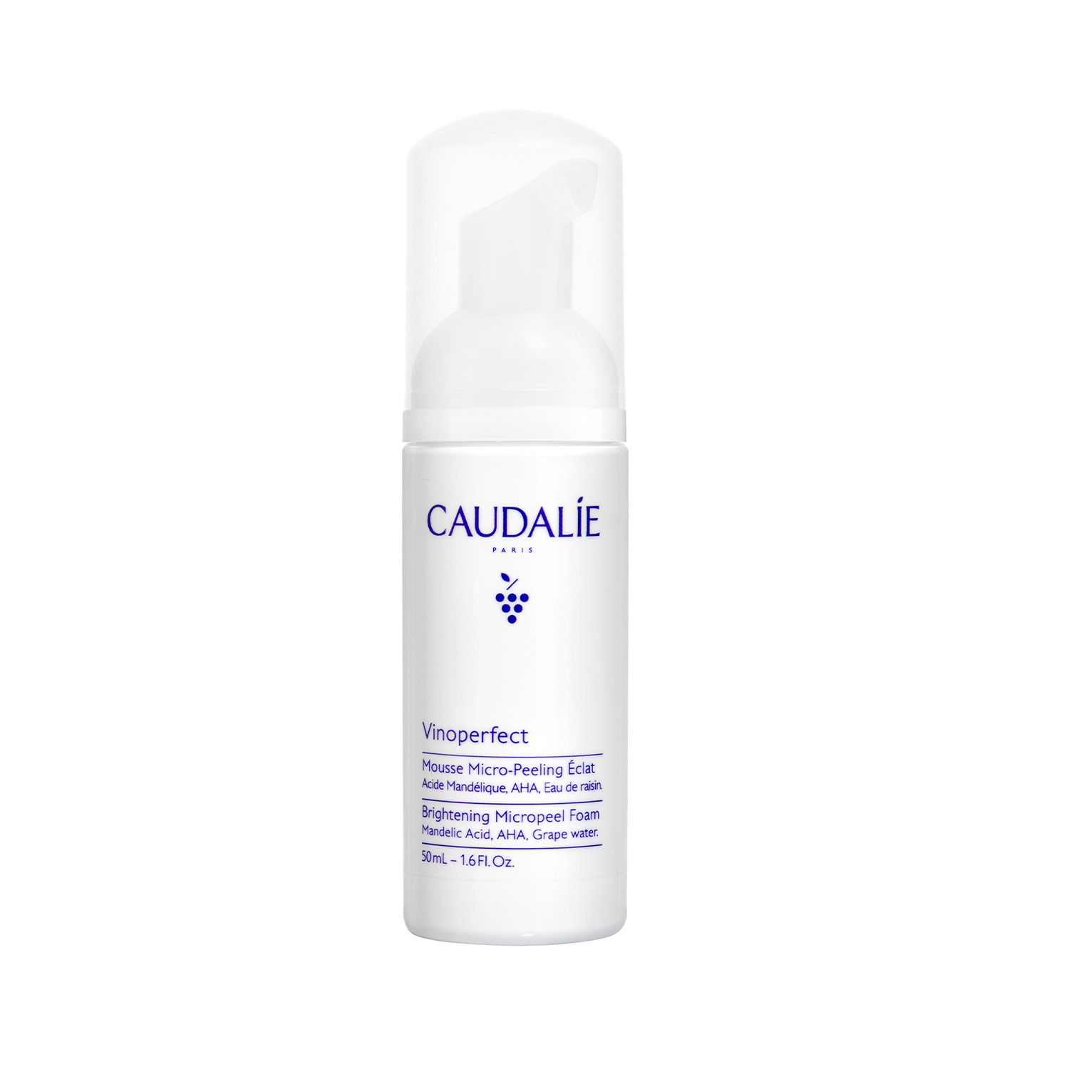 Caudalie Vinoperfect, mikropeelingujaca pianka, 50 ml zdjęcie